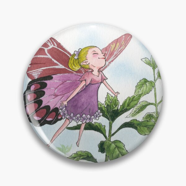 Item preview, December 21st birthday flower Mint Fairy designed and sold by 366birthflower.