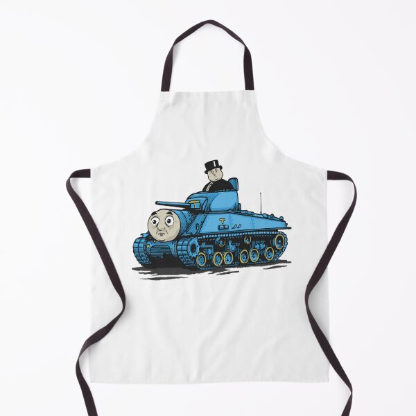 Item preview, Blue Train Tank With Conductor designed and sold by De-Vivianne.