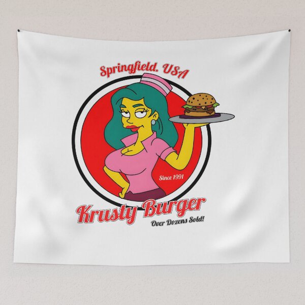 Item preview, Krustys Burger Over Dozens Sold! Simpsons Meme designed and sold by Prints3000.