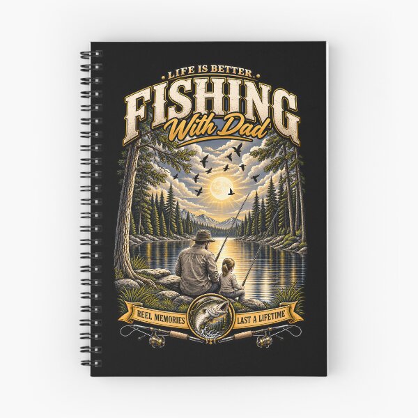 Item preview, Fishing With Dad Father Daughter Fishing Vintage Outdoor Design designed and sold by digowosante.