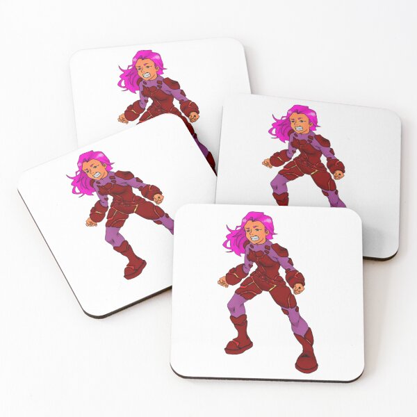 Item preview, Heroic Warrior Ready For Action Anime Girl Comic Design designed and sold by Samuromero.