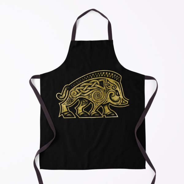 Item preview, Celtic Knotwork Golden Boar designed and sold by De-Vivianne.