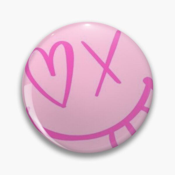Item preview, Pink Smiley Y2K - Sassy Happy Face with Heart designed and sold by conamor-bymel.