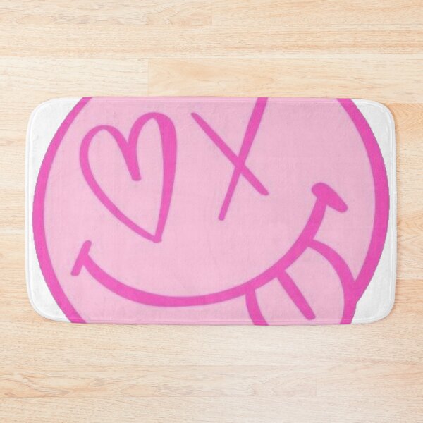 Item preview, Pink Smiley Y2K - Sassy Happy Face with Heart designed and sold by conamor-bymel.