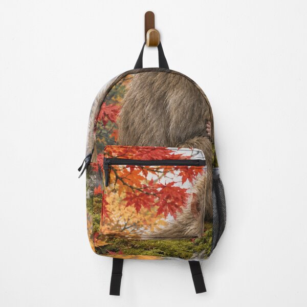 Item preview, Mother Macaque and Baby in Autumn Mountains designed and sold by Pixel Junkies Studio.