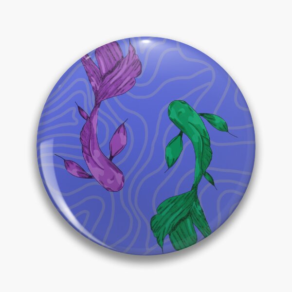 Item preview, Yin Yang Koi Fish designed and sold by EJWilliot.