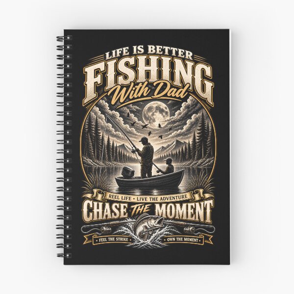 Item preview, Life Is Better Fishing With Dad – Father & Son Fishing Adventure designed and sold by digowosante.
