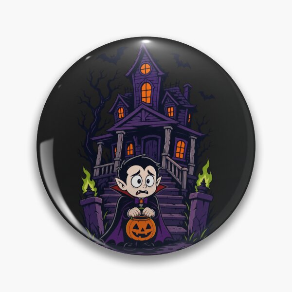Item preview, Halloween Scared Vampire Kid designed and sold by cbfineart.