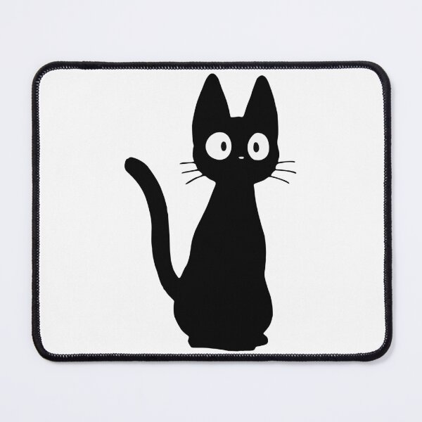 Item preview, Black Cat JiJi - Standing designed and sold by randkcreativeco.