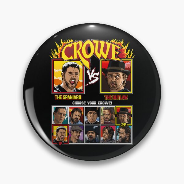 Item preview, Crowe The Spaniard Vs The Outlaw Fighter designed and sold by Sarita Jha.