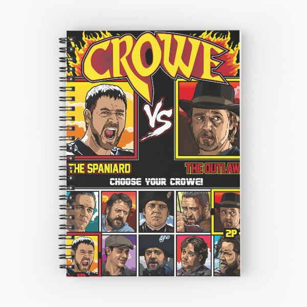 Item preview, Crowe The Spaniard Vs The Outlaw Fighter designed and sold by Sarita Jha.