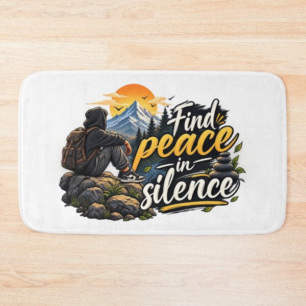 Item preview, Find Peace in Silence designed and sold by bolaAura.