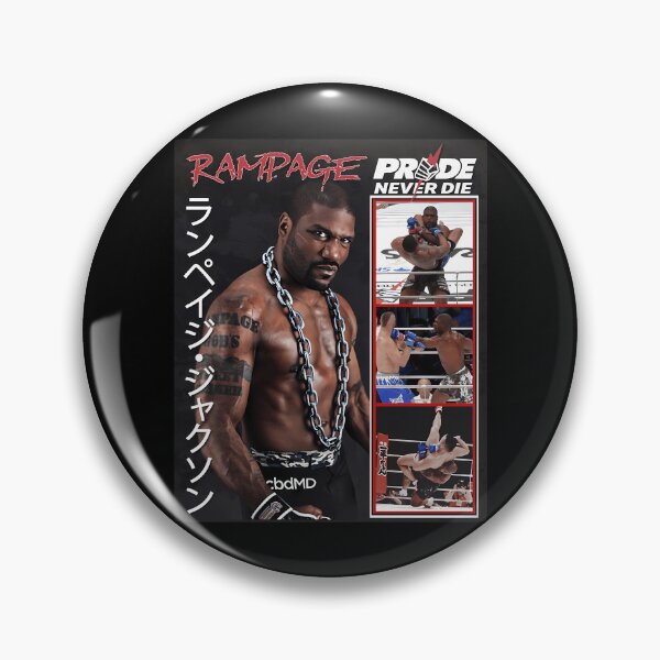 Item preview, Rampage Jackson Pride Never Die MMA designed and sold by Sarita Jha.