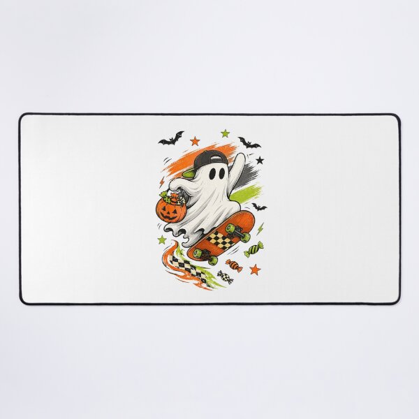 Item preview, Skateboarding Ghost Trick or Treat Halloween designed and sold by VioletNance.