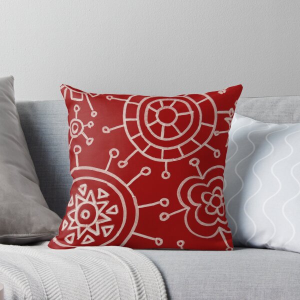 Item preview, Red Sun Mandala Line Art designed and sold by Fani*.