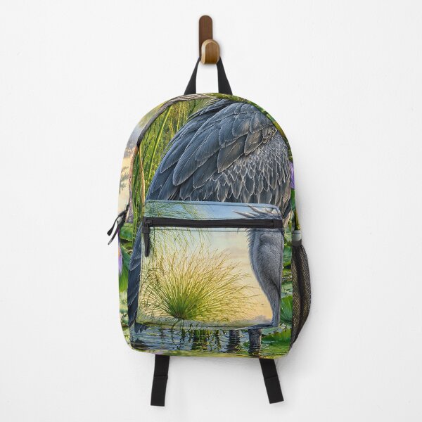 Item preview, Shoebill Stork in a Golden Wetland designed and sold by Pixel Junkies Studio.