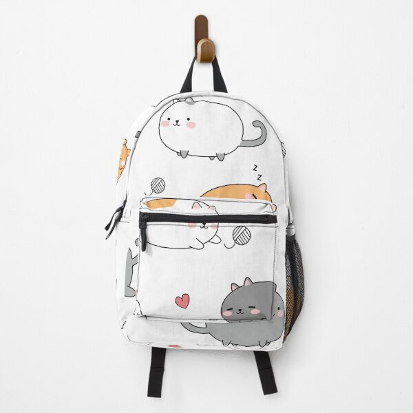 Item preview, Kawaii Cat Seamless Pattern designed and sold by Ceylune.