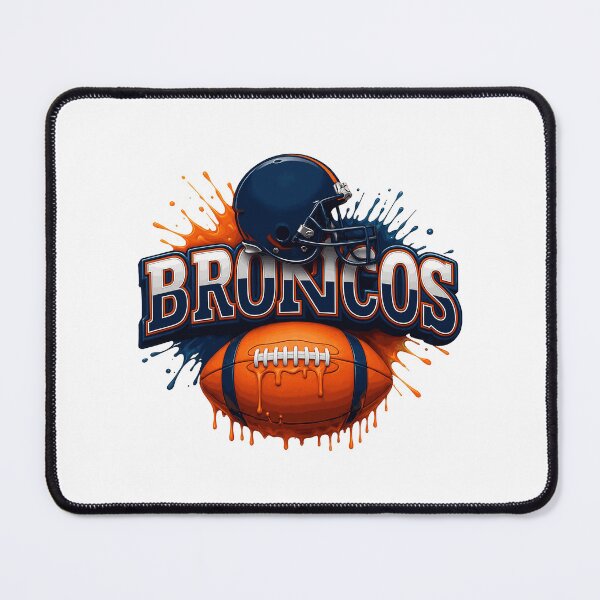 Item preview, Football Helmet Orange Blue Splatter Design designed and sold by KuickPiet.