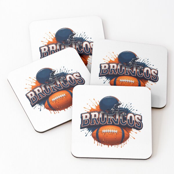 Item preview, Football Helmet Orange Blue Splatter Design designed and sold by KuickPiet.