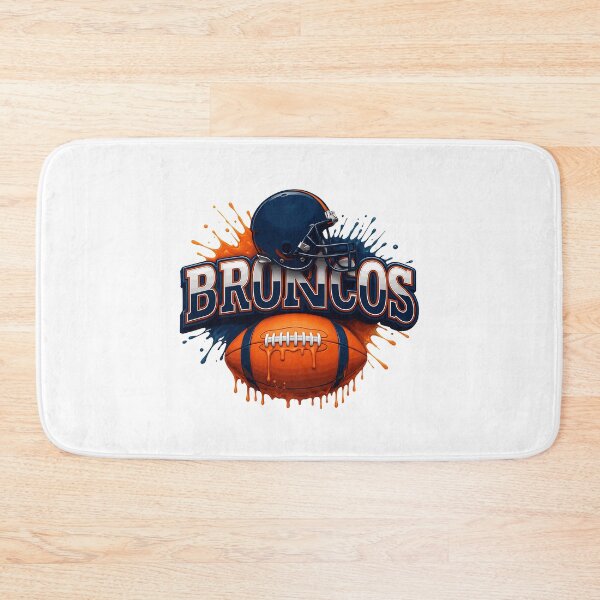 Item preview, Football Helmet Orange Blue Splatter Design designed and sold by KuickPiet.