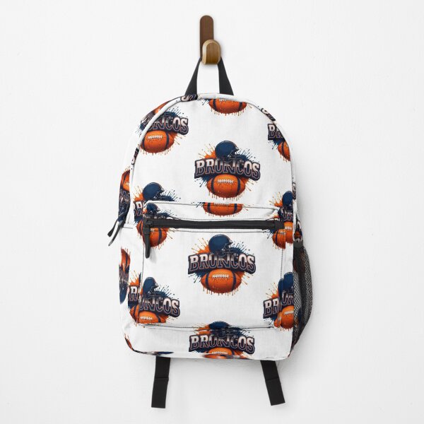 Item preview, Football Helmet Orange Blue Splatter Design designed and sold by KuickPiet.