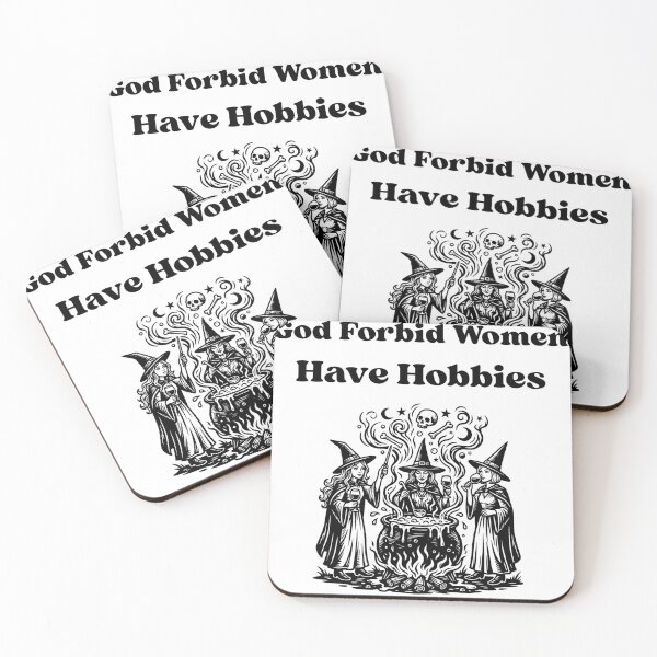 Item preview, God Forbid Women Have Hobbies designed and sold by sesidesignco.
