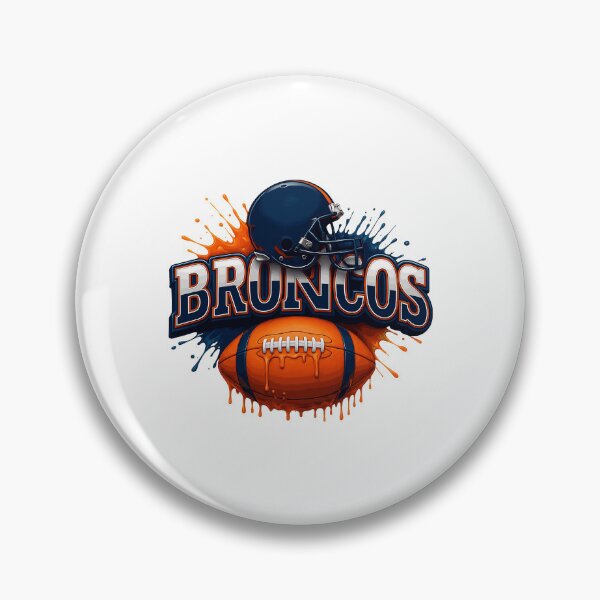 Item preview, Football Helmet Orange Blue Splatter Design designed and sold by jaquelynco.