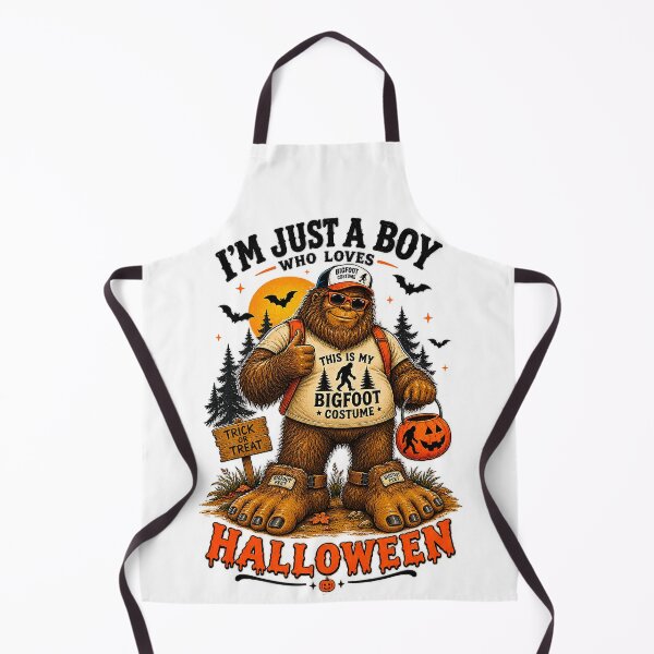 Item preview, ⭐ CRYPT OR TREAT COLLECTION - CRYPTID - BIGFOOT IN COSTUME - BOY designed and sold by WheelieGdArt.