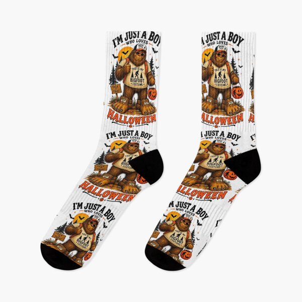 Item preview, ⭐ CRYPT OR TREAT COLLECTION - CRYPTID - BIGFOOT IN COSTUME - BOY designed and sold by WheelieGdArt.