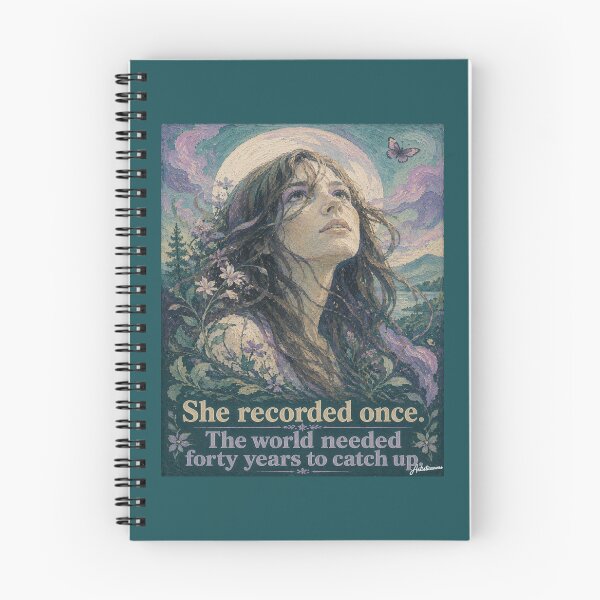 Item preview, Linda Perhacs Dreamlike Psychedelic Folk Portrait designed and sold by Artisticanvas.