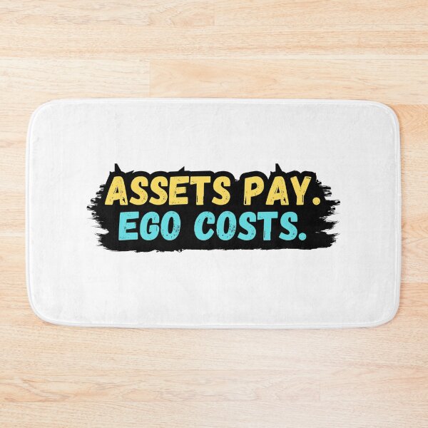 Item preview, Assets Pay Ego Costs Vintage Finance Investor Design designed and sold by variant designer.