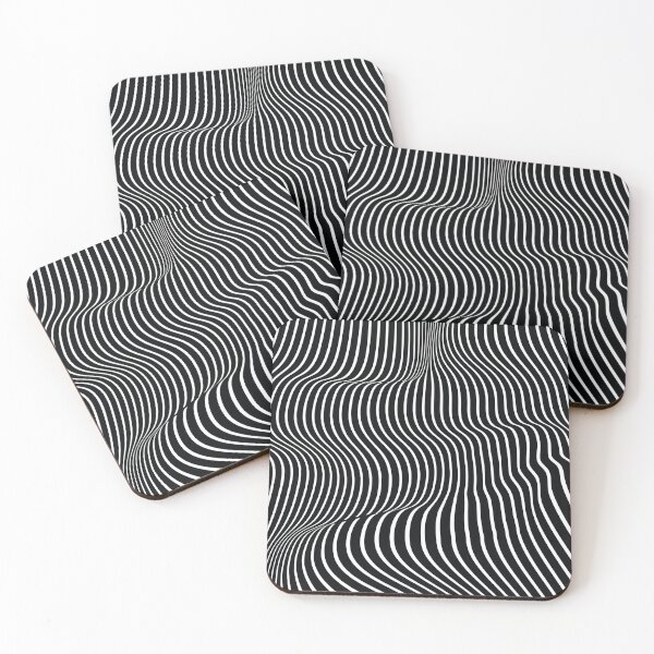 Item preview, Dark Flowing Wave Texture designed and sold by Ceylune.