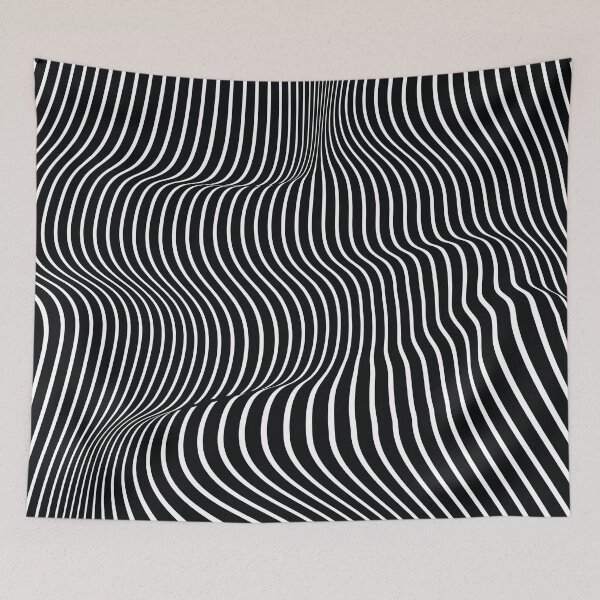 Item preview, Dark Flowing Wave Texture designed and sold by Ceylune.