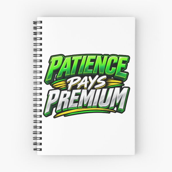 Item preview, Patience Pays Premium Options Trading designed and sold by VolatilityEdge.