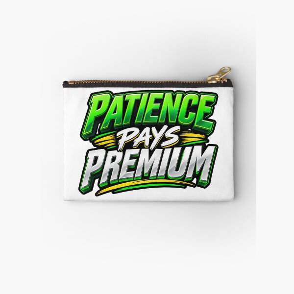 Item preview, Patience Pays Premium Options Trading designed and sold by VolatilityEdge.