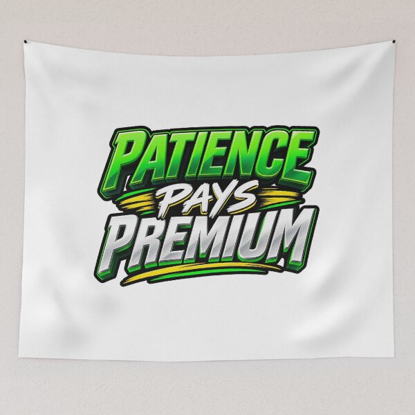 Item preview, Patience Pays Premium Options Trading designed and sold by VolatilityEdge.