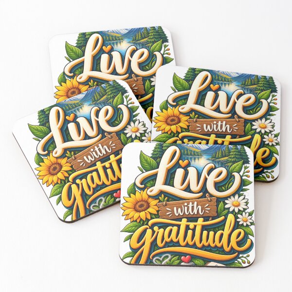 Item preview, Live with Gratitude designed and sold by bolaAura.