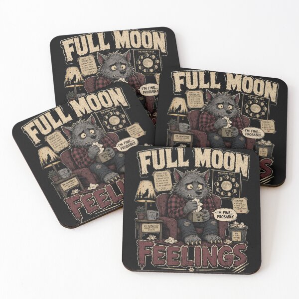 Item preview, Full Moon Feelings designed and sold by QuixoticDigital.