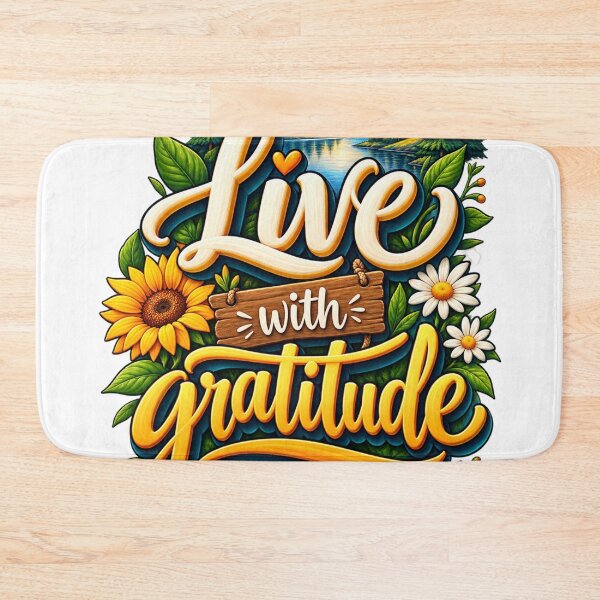 Item preview, Live with Gratitude designed and sold by bolaAura.
