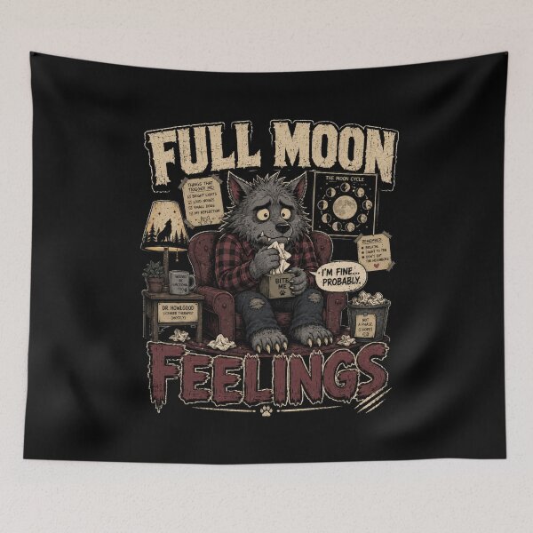 Item preview, Full Moon Feelings designed and sold by QuixoticDigital.