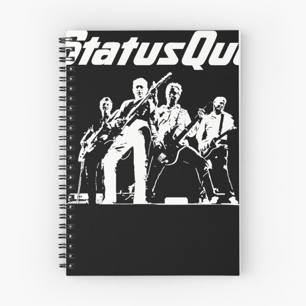 Item preview, Status Quo High Contrast Black And White Rock Band designed and sold by aestogo.