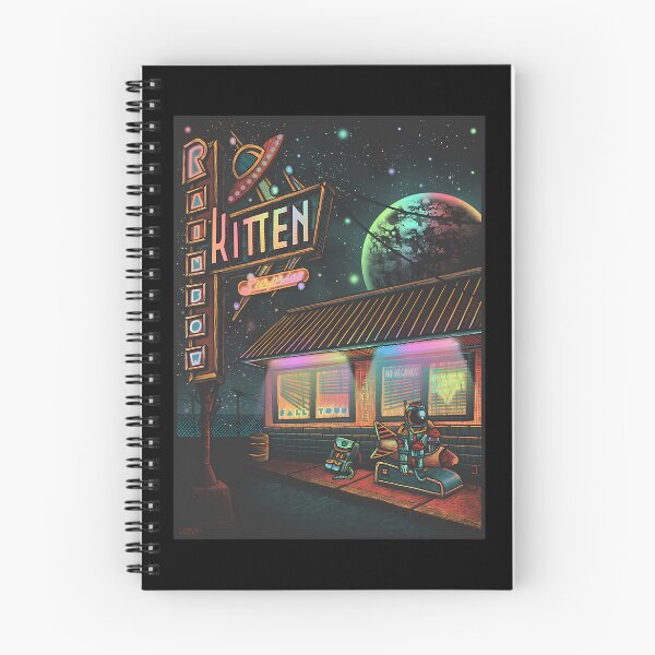 Item preview, Neon Diner Astronaut Rocket Ride Space designed and sold by JenkyStyle.