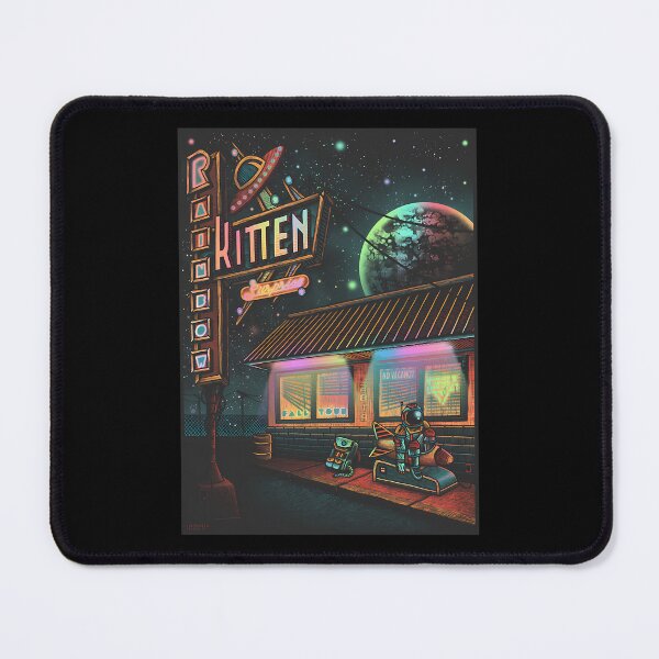 Item preview, Neon Diner Astronaut Rocket Ride Space designed and sold by JenkyStyle.