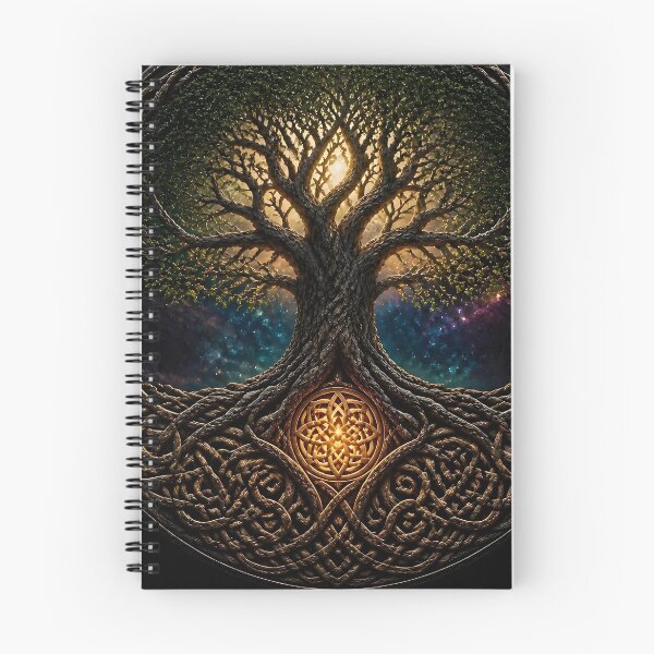 Item preview, Celtic Tree of Life | Fantasy Knotwork Wall Art designed and sold by EWPrints.
