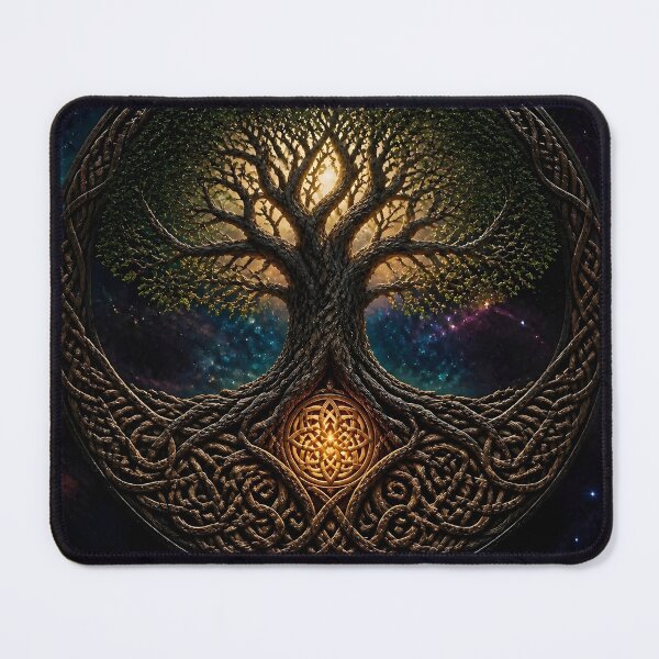 Item preview, Celtic Tree of Life | Fantasy Knotwork Wall Art designed and sold by EWPrints.