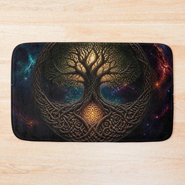 Item preview, Celtic Tree of Life | Fantasy Knotwork Wall Art designed and sold by EWPrints.