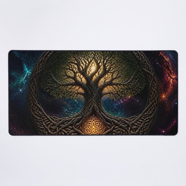 Item preview, Celtic Tree of Life | Fantasy Knotwork Wall Art designed and sold by EWPrints.