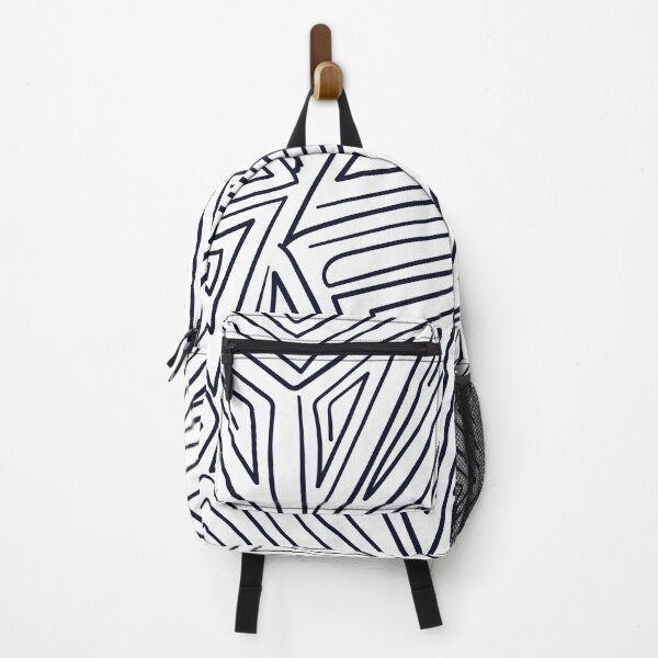 Item preview, Indigo Triangle Optical Pattern designed and sold by Ceylune.