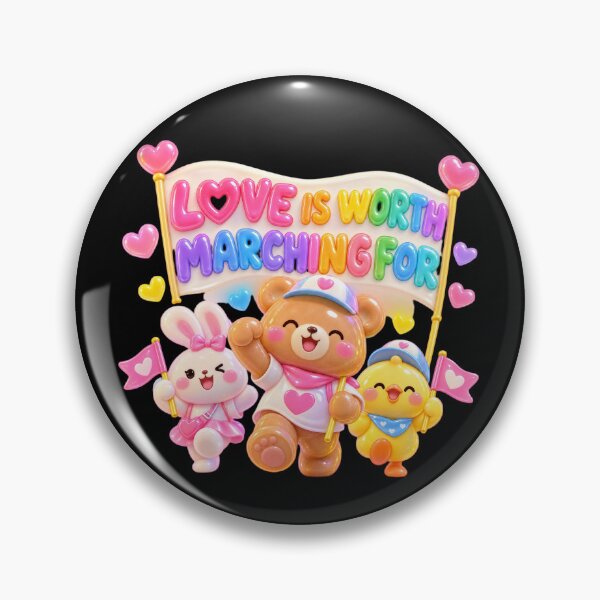 Item preview, Love Is Worth Marching For Shirt – Pride Parade LGBTQ+ Protest Matching Group Tee designed and sold by ManggaeJM.