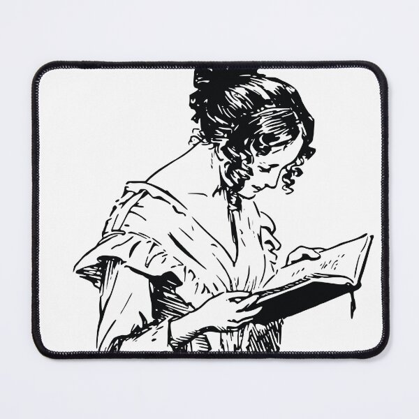 Item preview, Vintage Art Reading Girl designed and sold by randkcreativeco.